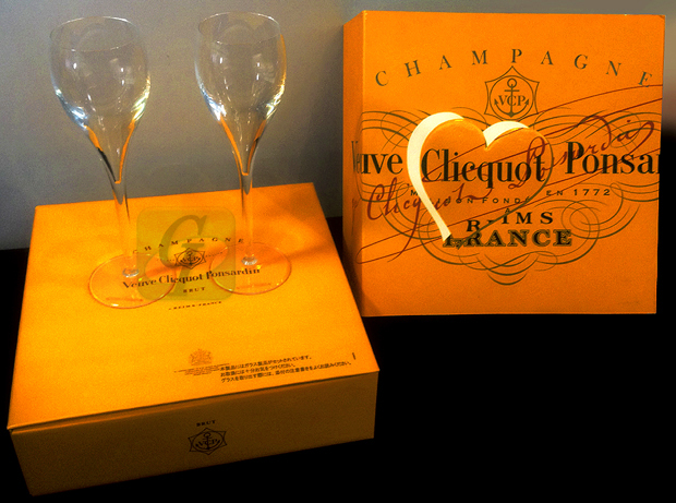 Veuve Clicquot Ponsardin Champagne glass