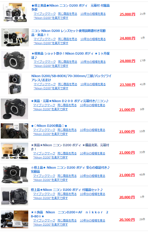 【Nikon】ニコン デジタル一眼レフカメラ D200 は初心者～中級者まで幅広く使える高級かつ低価格な秀逸モデル