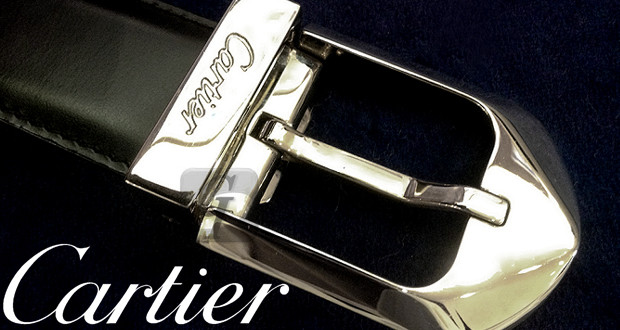 Cartier】カルティエ リバーシブル レザーベルトは安価な投資で高い