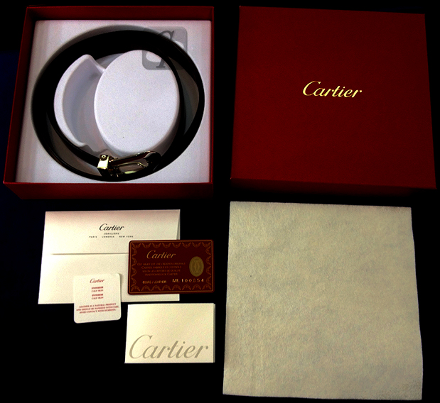 Cartier カルティエ リバーシブル レザーベルト