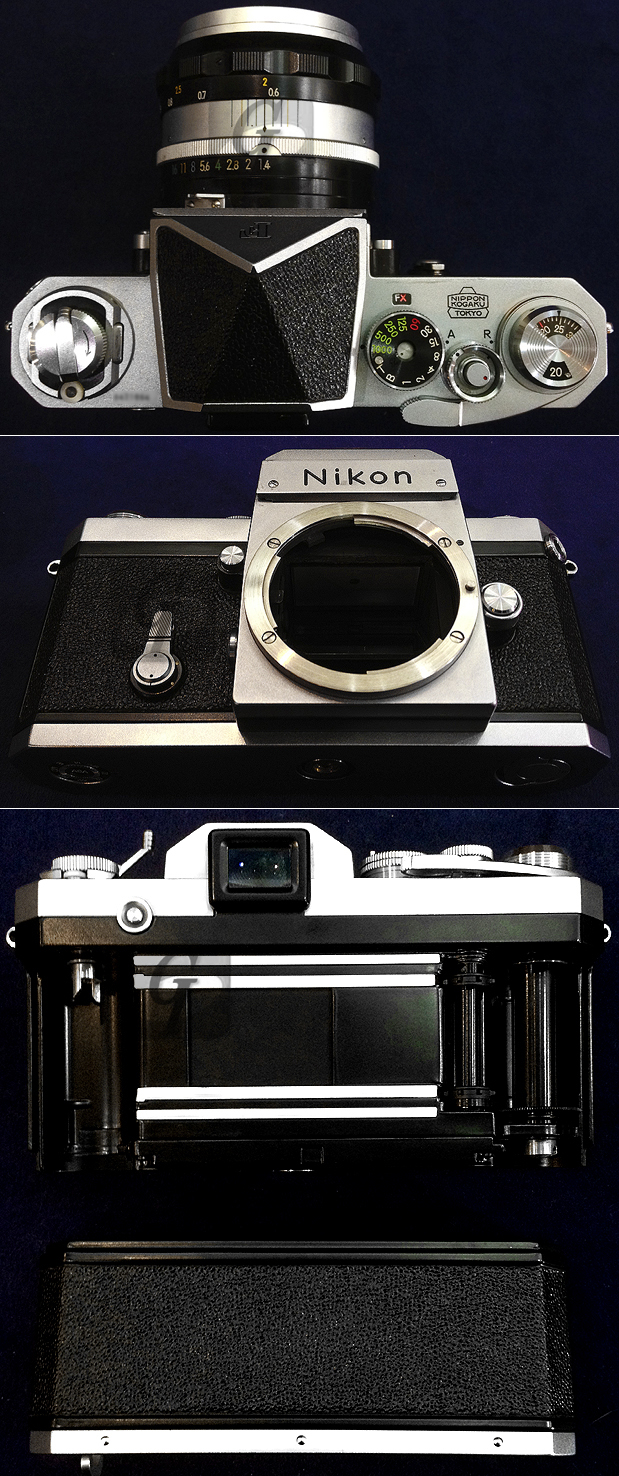 Nikon】ニコン”F”640万台 初期型一眼レフフィルムカメラは 約 60 年