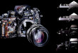【Nikon】ニコン”F” 一眼レフフィルムカメラの美しい 5 つの透視図と設計図