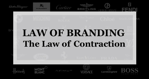 【ブランディング22の法則】収縮の法則：成功する前のブランドがフォーカスしたときの見られた 5 つのパターン
