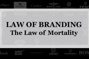 【ブランディング22の法則】寿命の法則：どんなブランドにも寿命があり時代の流れで安らかに死を迎える方がベストである