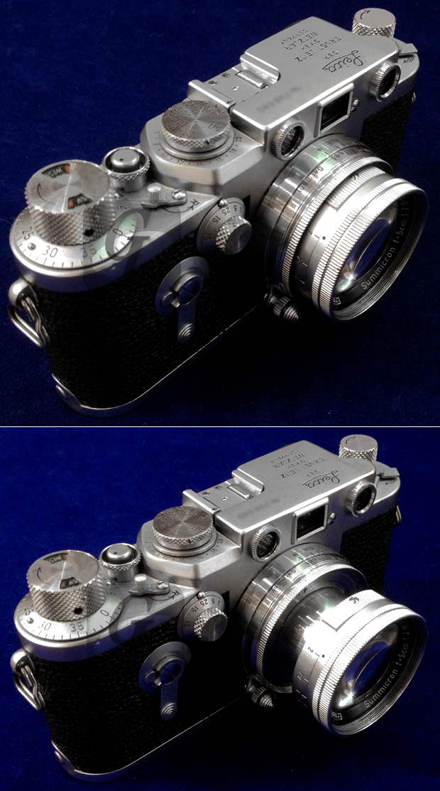 Leica】ライカ IIIf セルフタイマー / Summicron ズミクロンレンズは 