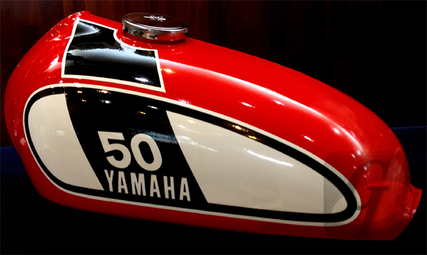 【YAMAHA】GT50 ミニトレフューエルタンク から分かってきた 約 40 年前に登場したレストア部品の高額取引と安定したレアな市場について