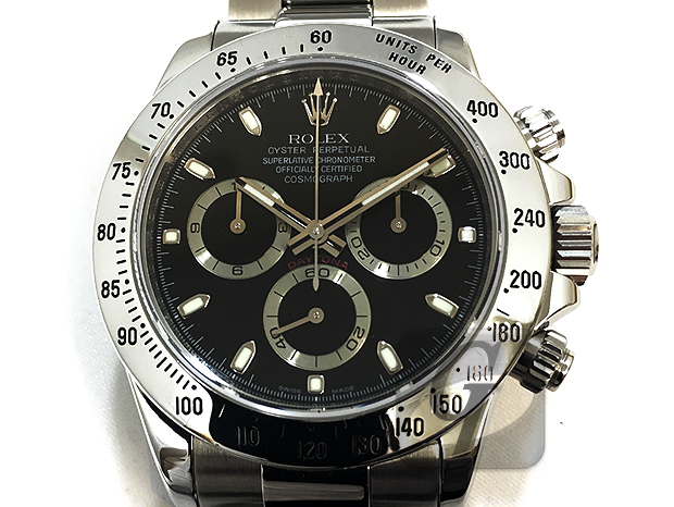 【Rolex Cosmograph Daytona 116520】ロレックス コスモグラフ デイトナ は驚異的な高騰と買取と換金率で常にプレミア価格で流通する計測時計の王道モデル