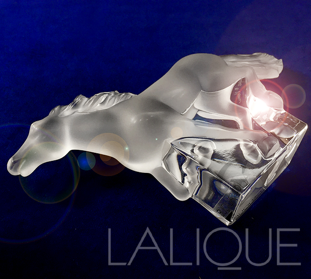 【Brand Shooting,Good Industrial design：Photo Collection】Lalique Kazak Crystal Ornament / ラリック カザック クリスタル オーナメント