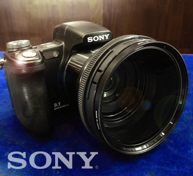 【SONY】ソニー Cyber-Shot サイバーショット DSC-H50 wide conversion lens VCL-DH 0774 / MC protector equipped model