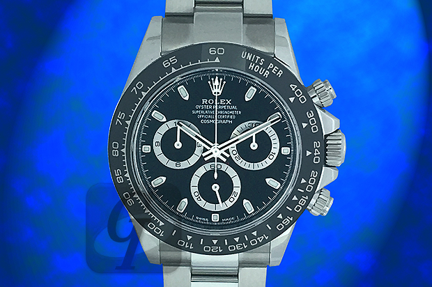 【Rolex】Cosmograph Daytona コスモグラフ デイトナ ブラックセラミック モノブロック セラクロムベゼル は抜群の機能性と換金性を誇る新しい計測時計の王者 