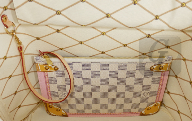 【LOUIS VUITTON】ルイヴィトン 2018 Summer Trunks Damier Azur Canvas Neverfull MM ダミエ・アズール ネヴァーフルMM N41065