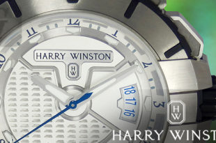 【HARRY WINSTON】ハリーウィンストン オーシャンスポーツ ザリウム は 幾何学デザインが美しいスポーツ系入門モデル