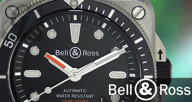 【Bell＆Ross】ベル＆ロス BR 03-92 DIVER 海に潜るプロに向けた計器として角型ケースを採用したダイバーズウォッチ